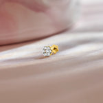 Classic Bud Nose Pin Gold And Diamond For Women Online