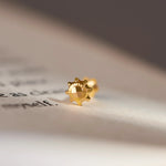 Golden Radiance Gold Nose Pin – Simple 18K Nose Pin Gold Design for Women