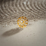 Floral Majesty 18K Stone Center Nose Pin Designs In Gold