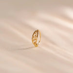 Elegant real gold nose ring with delicate filigree design, lightweight everyday gold nose ring for women, BIS hallmarked 18k gold nose jewellery by Yuvora, minimal traditional Indian nose pin perfect for daily wear, gifting, bridal and modern ethnic styling.