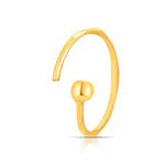Facet Pebble Hoop