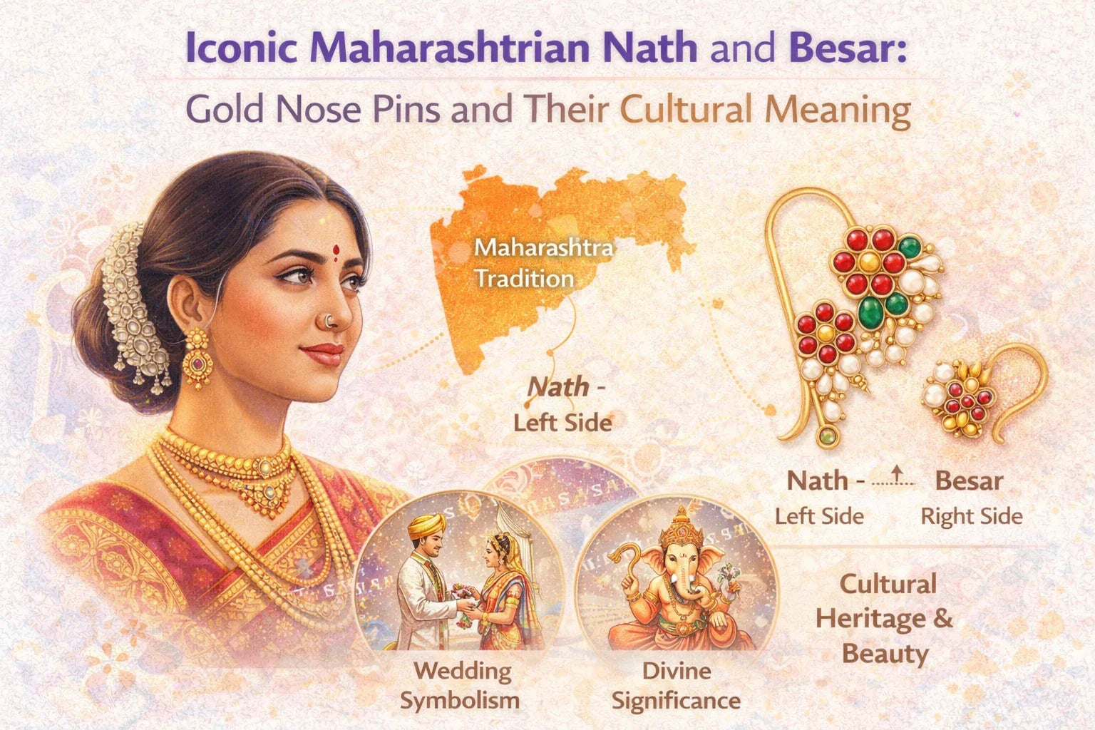 Iconic Maharashtrian Nath and Besar