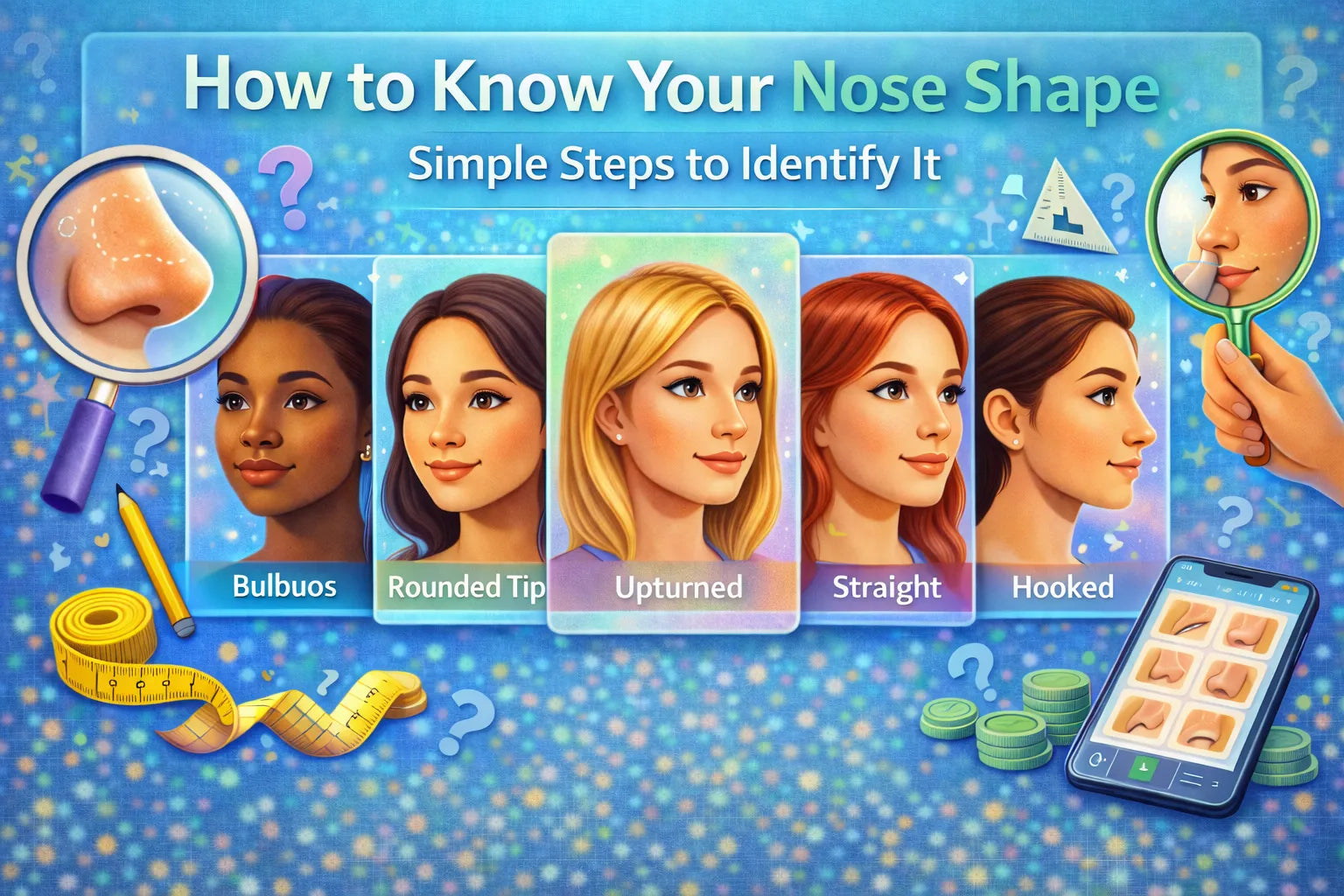 Image shown How to Know Your Nose Shape