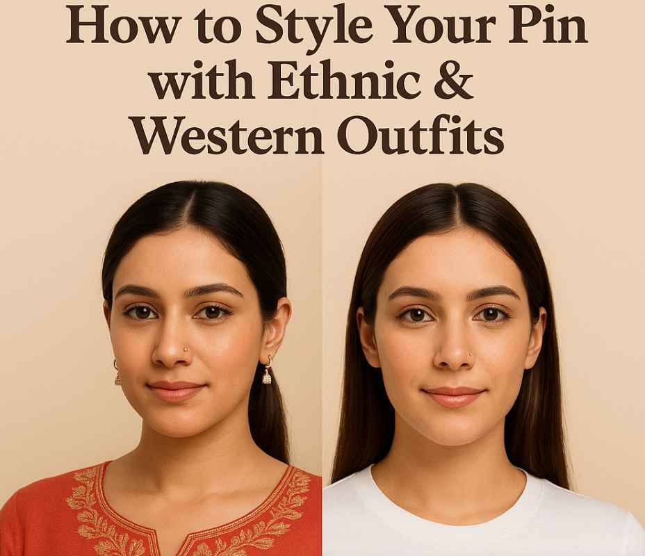 How to Style Your Nose Pin with Ethnic & Western Outfits