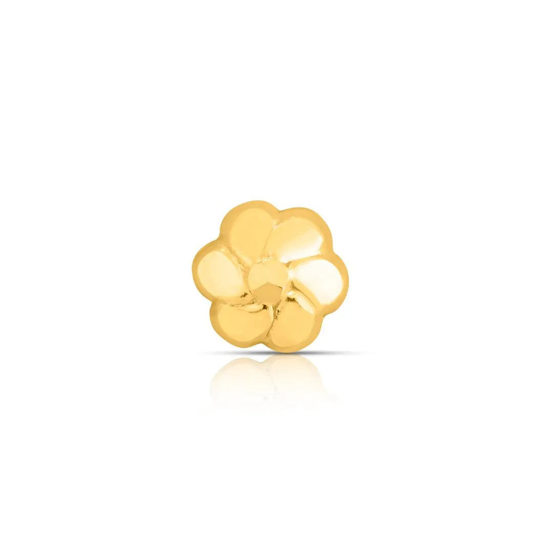 Wildflower Memory 18K Women's Nose Pin Gold