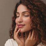 Nose pin gold worn on the nose in a close-up portrait, highlighting a graceful and elegant everyday jewelry look